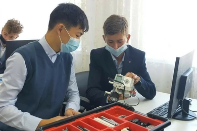 В школе №1 Акколя установили 27 видекамер - фото 