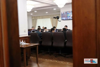 Как министры собрались на последнее заседание перед отставкой после выборов в Мажилис 