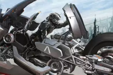 Неономад на железном коне из Будущего