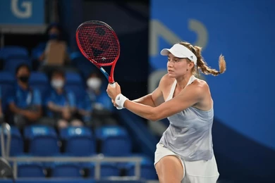 Свитолина выиграла у Рыбакиной второй сет в матче за "бронзу" 