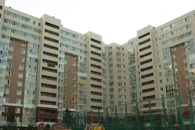 В столице горела обшивка в ЖК Отандастар 