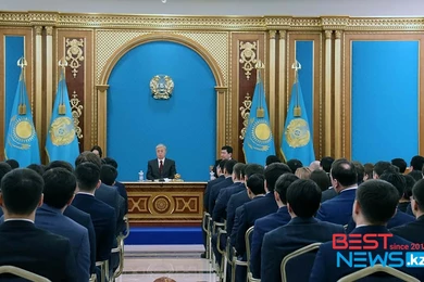 «Нам нужна новая команда управленцев»: Токаев обратился к молодёжи 