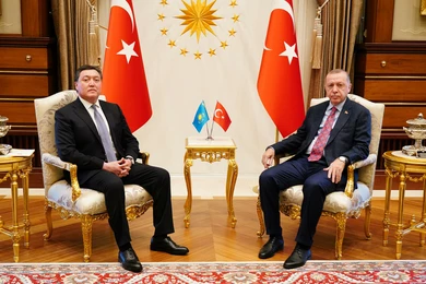 Аскар Мамин провел переговоры с Эрдоганом и посадил деревья в Анкаре 