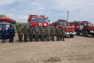 В Туркестанскую область прибыли дополнительные силы спасателей и техники 