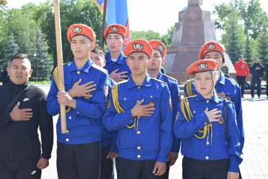 В Кокшетау собрались 200 юных спасателей на республиканский слёт 