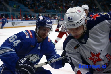 Реванш откладывается: Барыс обыгрывает ЦСКА после первого периода 