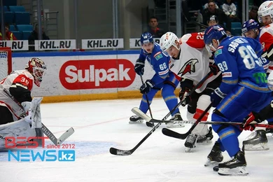 Зубодробительный первый период выдали Барыс и Авангард 