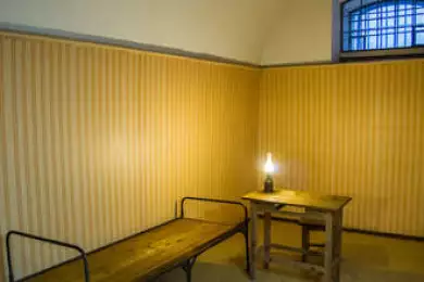 Тюрьма Трубецкого бастиона на территории Петропавловской крепости 