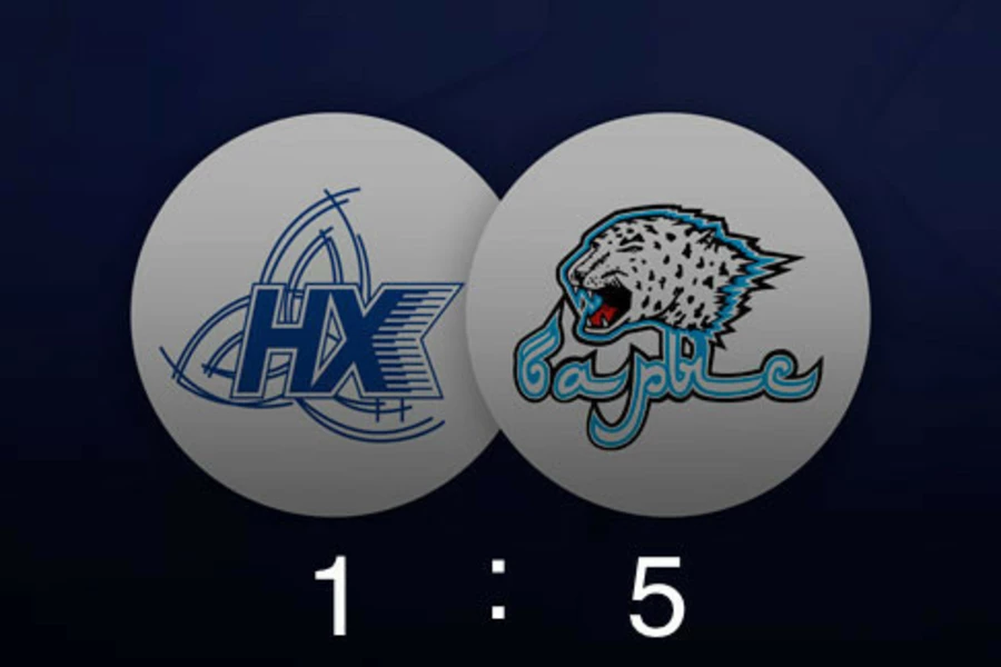 "Барыс" разгромил "Нефтехимик" на выезде 