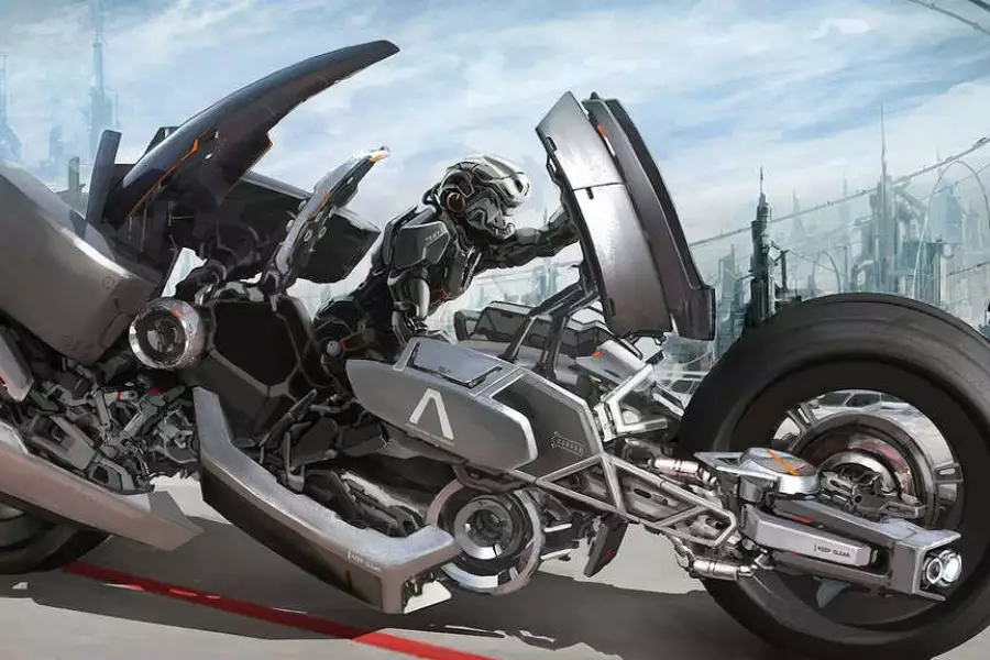 Неономад на железном коне из Будущего