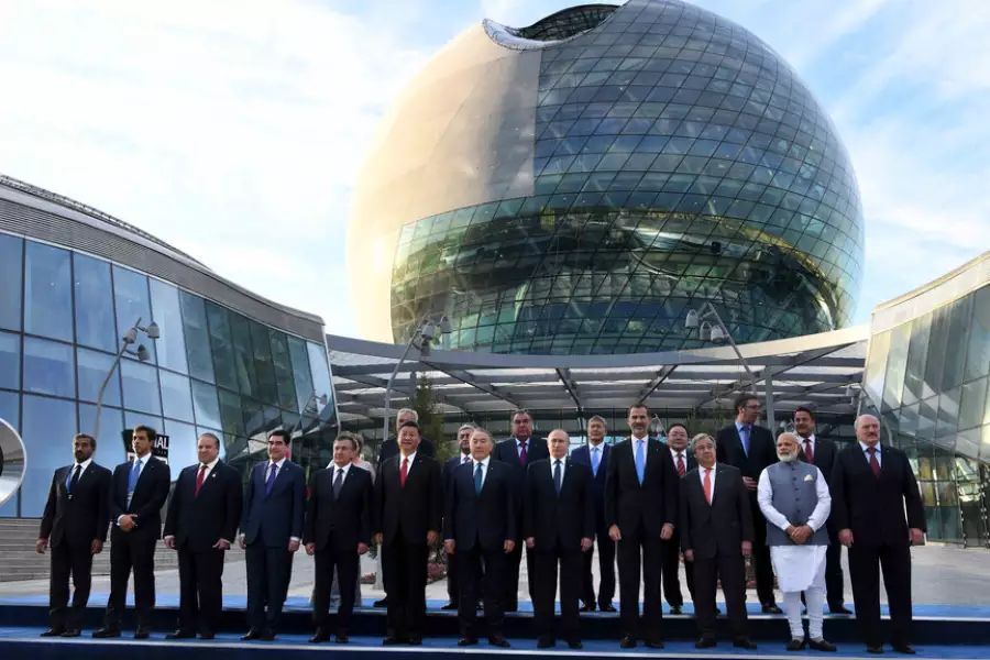 Открытие выставки «ЭКСПО-2017» 